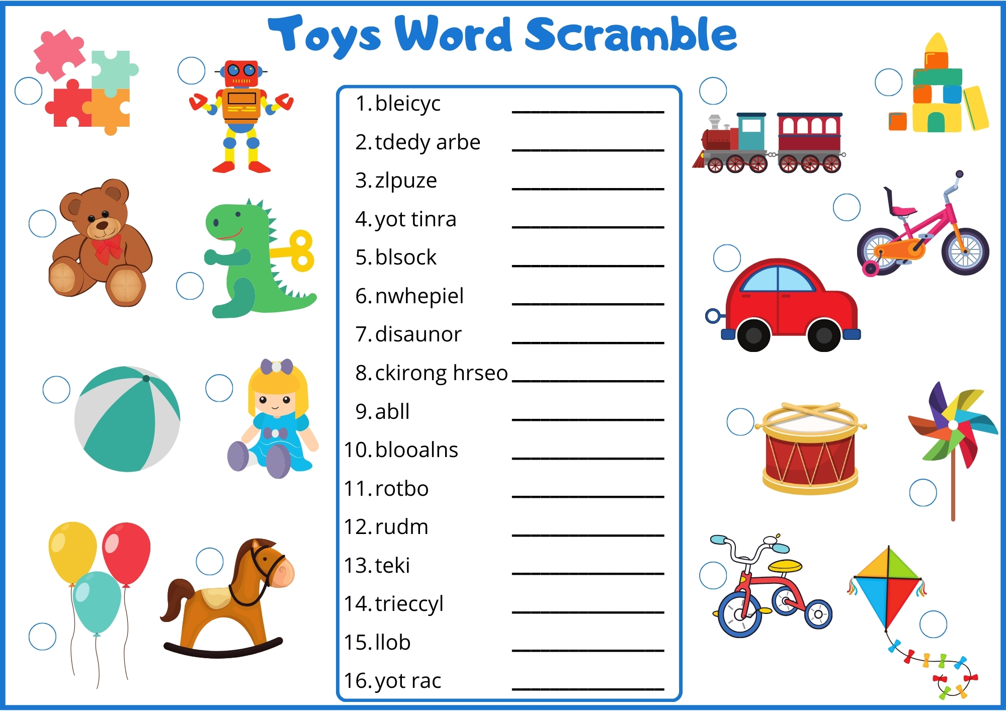 Toys Interactive Test Ezpzlearn